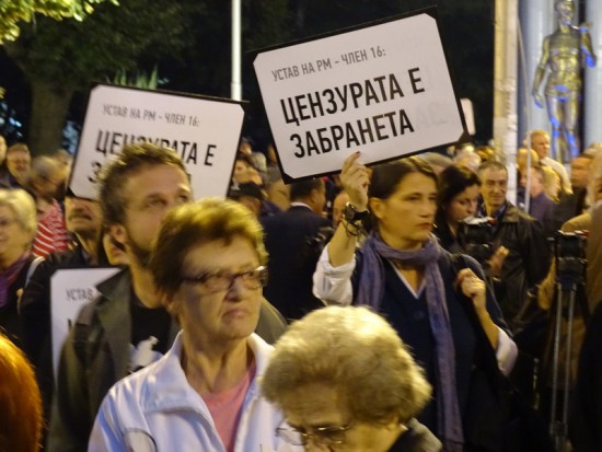 Skopje Anti Censorship Protest October 2015 by SJM (12)
